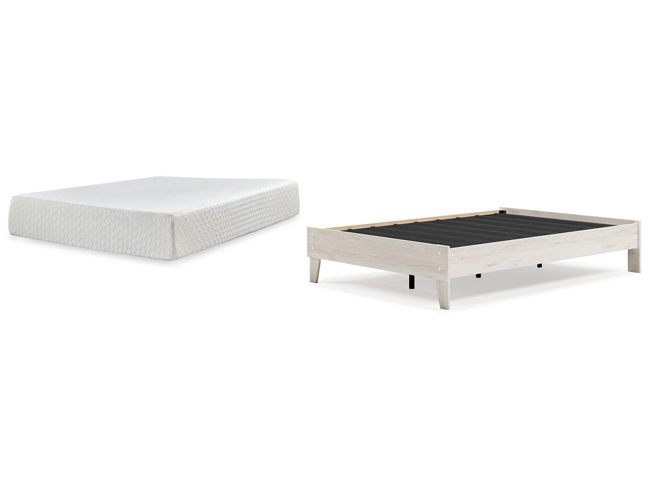 Socalle Bed and Mattress Set - Furniture World