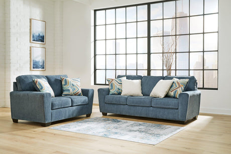 Cashton Living Room Set - Furniture World