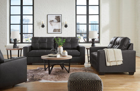 Barlin Mills Living Room Set - Furniture World