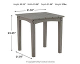 Visola Outdoor Occasional Table Set - Furniture World