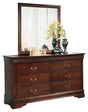 Alisdair Dresser and Mirror - Furniture World