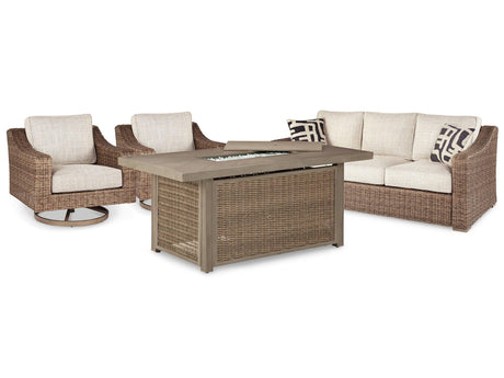 Beachcroft Outdoor Seating Set - Furniture World
