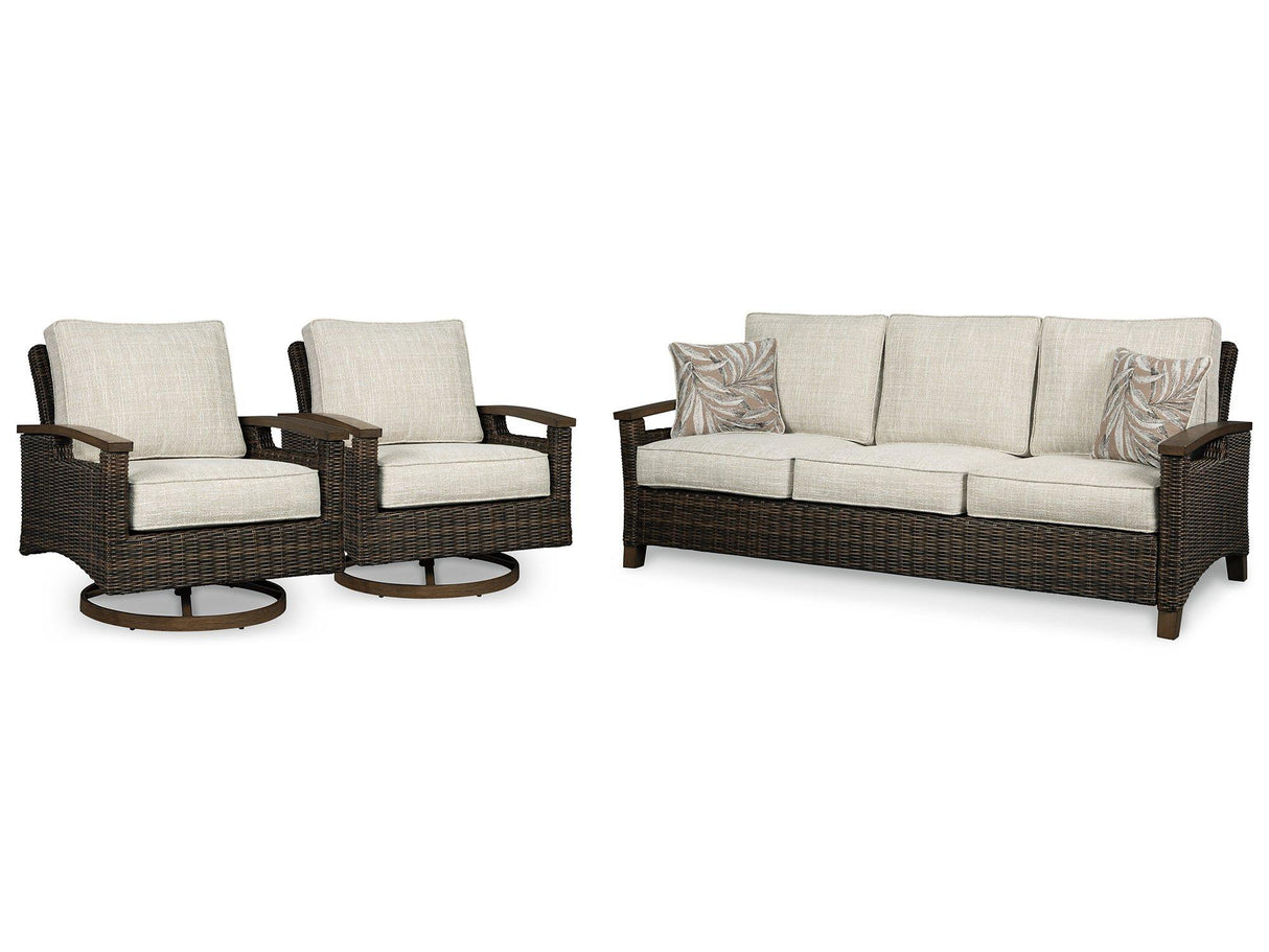 Paradise Trail Outdoor Seating Set - Furniture World