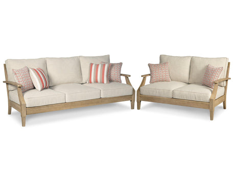 Clare View Outdoor Seating Set - Furniture World