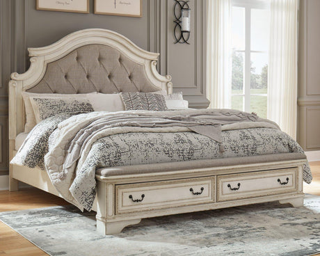 Realyn Upholstered Bed - Furniture World