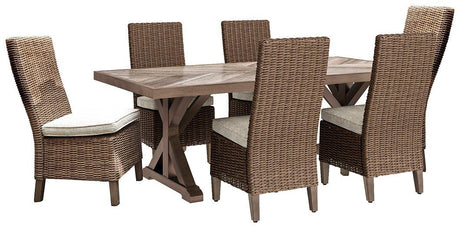 Beachcroft Outdoor Dining Set - Furniture World