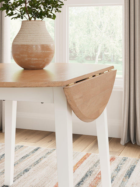 Gesthaven Dining Drop Leaf Table - Furniture World