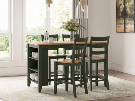 Gesthaven Counter Height Dining Table - Furniture World