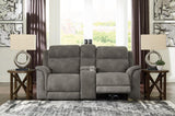 Next-Gen DuraPella Power Reclining Loveseat with Console - Furniture World