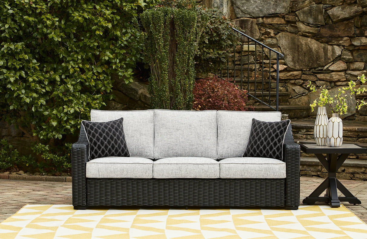 Beachcroft Outdoor Sofa with Cushion - Furniture World