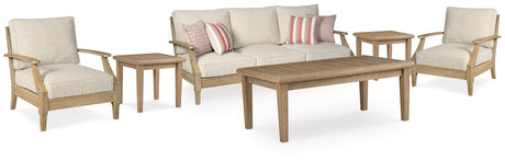 Clare View Outdoor Seating Set - Furniture World