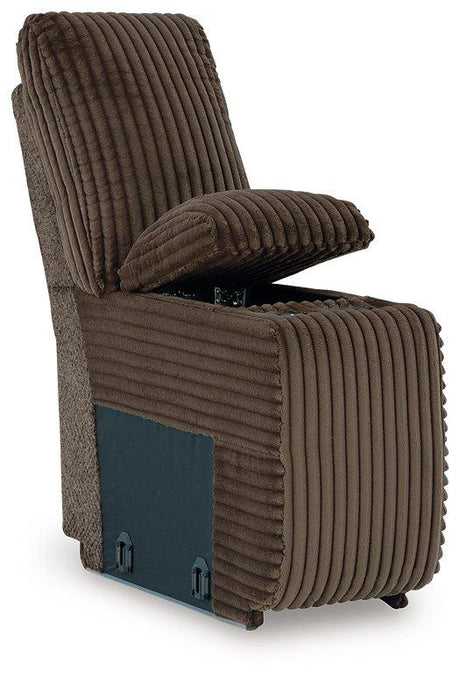 Top Tier Reclining Sectional with Chaise - Furniture World