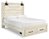 Cambeck Bed with 2 Storage Drawers - Furniture World