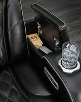 Boyington Power Reclining Loveseat with Console - Furniture World