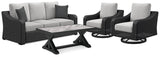 Beachcroft Outdoor Set - Furniture World