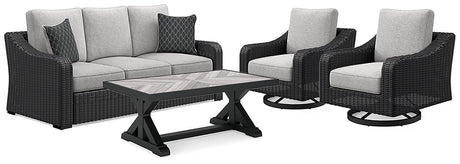 Beachcroft Outdoor Set - Furniture World