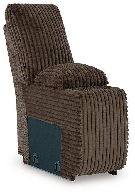 Top Tier Reclining Sectional with Chaise - Furniture World