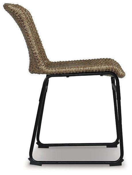 Amaris Outdoor Dining Chair (Set of 2) - Furniture World