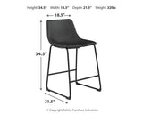 Centiar Counter Height Bar Stool - Furniture World