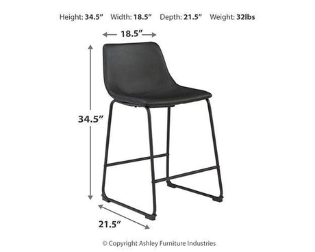 Centiar Counter Height Bar Stool - Furniture World