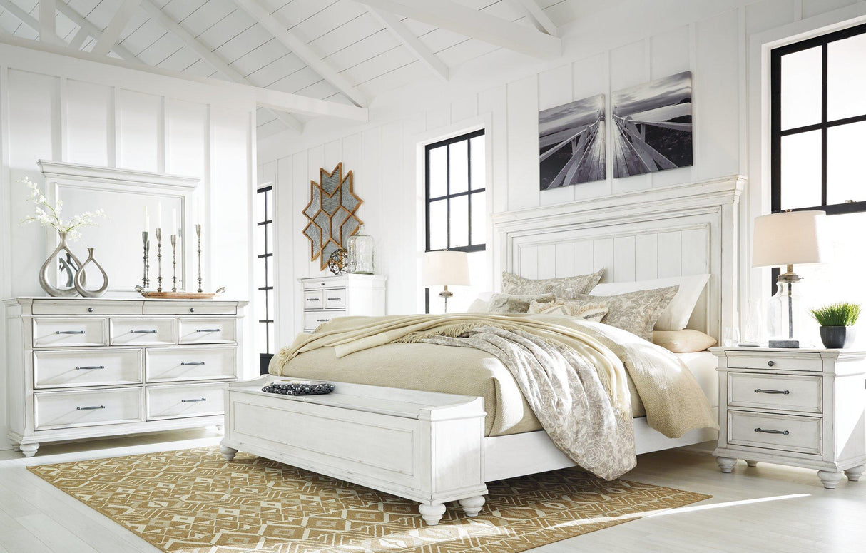Kanwyn Dresser and Mirror - Furniture World