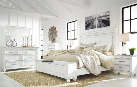 Kanwyn Dresser and Mirror - Furniture World