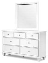 Fortman Dresser and Mirror - Furniture World
