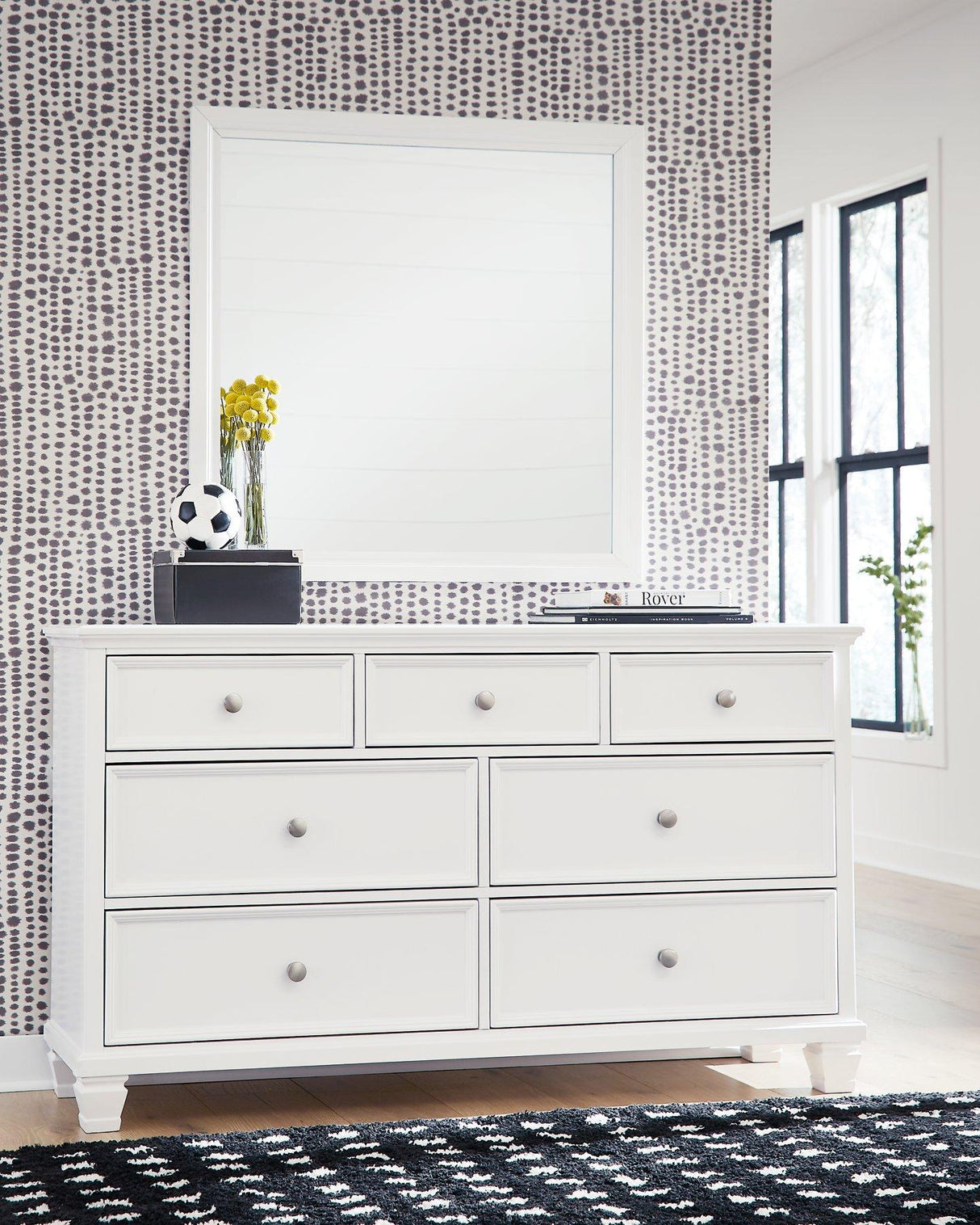 Fortman Dresser and Mirror - Furniture World