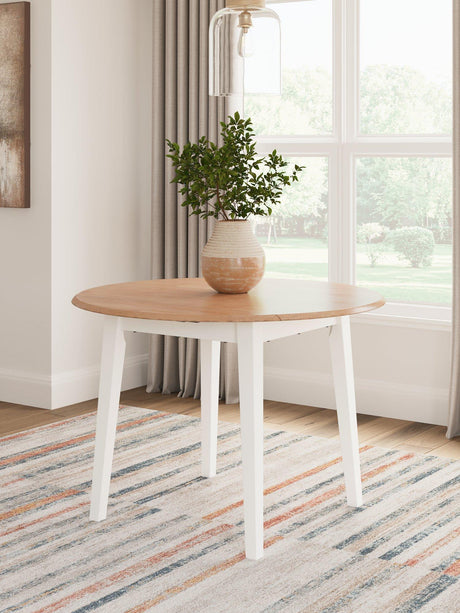 Gesthaven Dining Drop Leaf Table - Furniture World