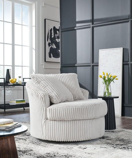 Gramwell Swivel Accent Chair - Furniture World