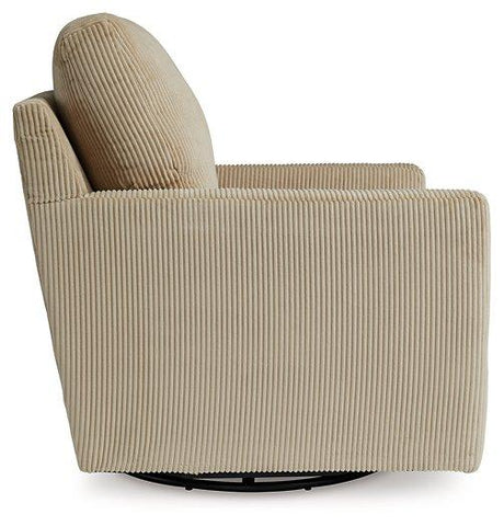 Icaman Swivel Accent Chair - Furniture World