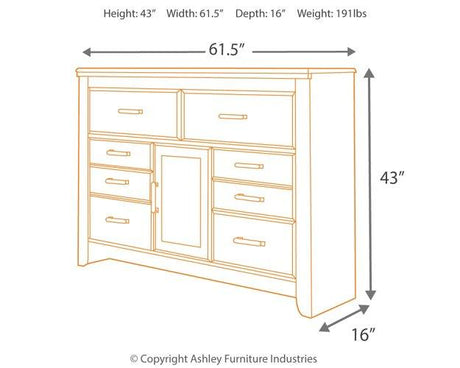 Juararo Dresser - Furniture World