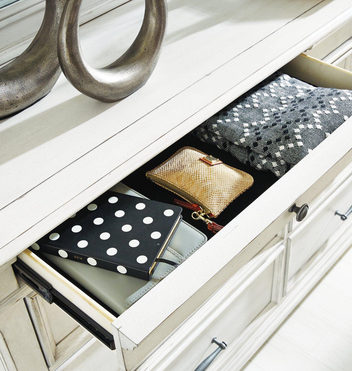 Kanwyn Dresser and Mirror - Furniture World