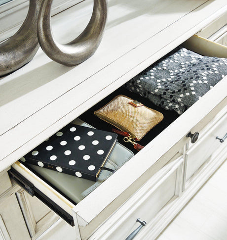 Kanwyn Dresser and Mirror - Furniture World