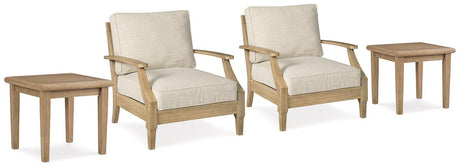 Clare View Outdoor Seating Set - Furniture World