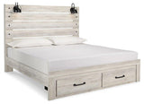 Cambeck Bed with 2 Storage Drawers - Furniture World