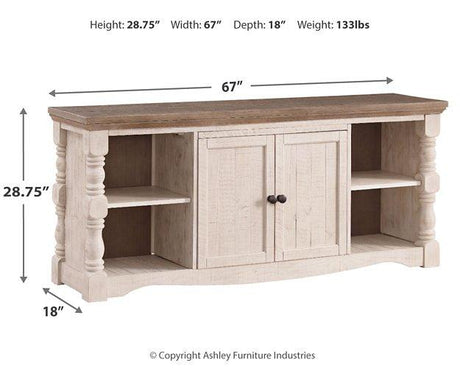 Havalance 67" TV Stand - Furniture World