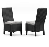 Beachcroft Outdoor Side Chair with Cushion (Set of 2) - Furniture World