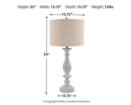 Bernadate Lamp Set - Furniture World