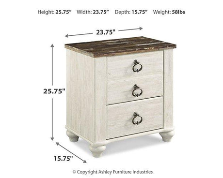 Willowton Bedroom Set - Furniture World