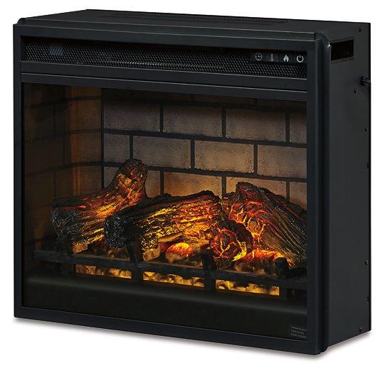 Entertainment Accessories Electric Infrared Fireplace Insert - Furniture World