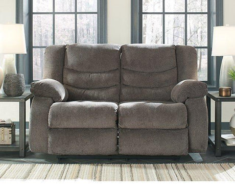 Tulen Reclining Loveseat - Furniture World