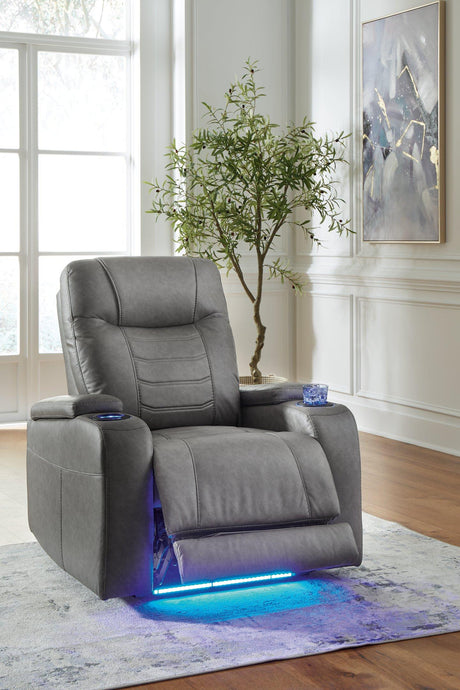 Schooner Rocks Power Recliner - Furniture World