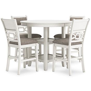Erinberg Counter Height Dining Table and 4 Barstools (Set of 5) - Furniture World