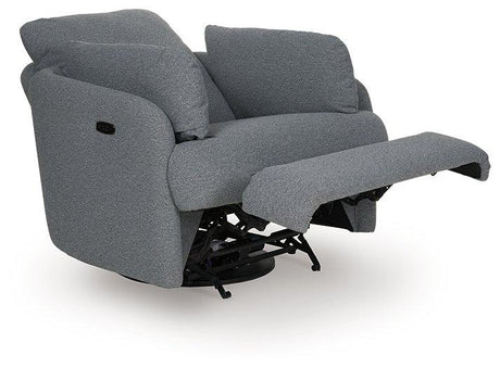 Alainmont Next-Gen Nuvella Swivel Power Recliner - Furniture World