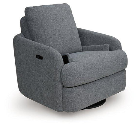 Alainmont Next-Gen Nuvella Swivel Power Recliner - Furniture World