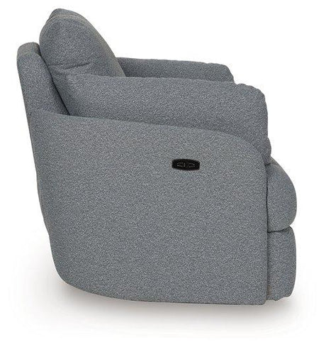 Alainmont Next-Gen Nuvella Swivel Power Recliner - Furniture World