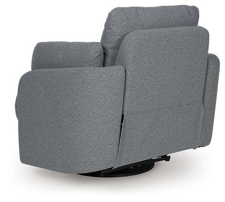 Alainmont Next-Gen Nuvella Swivel Power Recliner - Furniture World