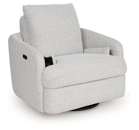 Alainmont Next-Gen Nuvella Swivel Power Recliner - Furniture World