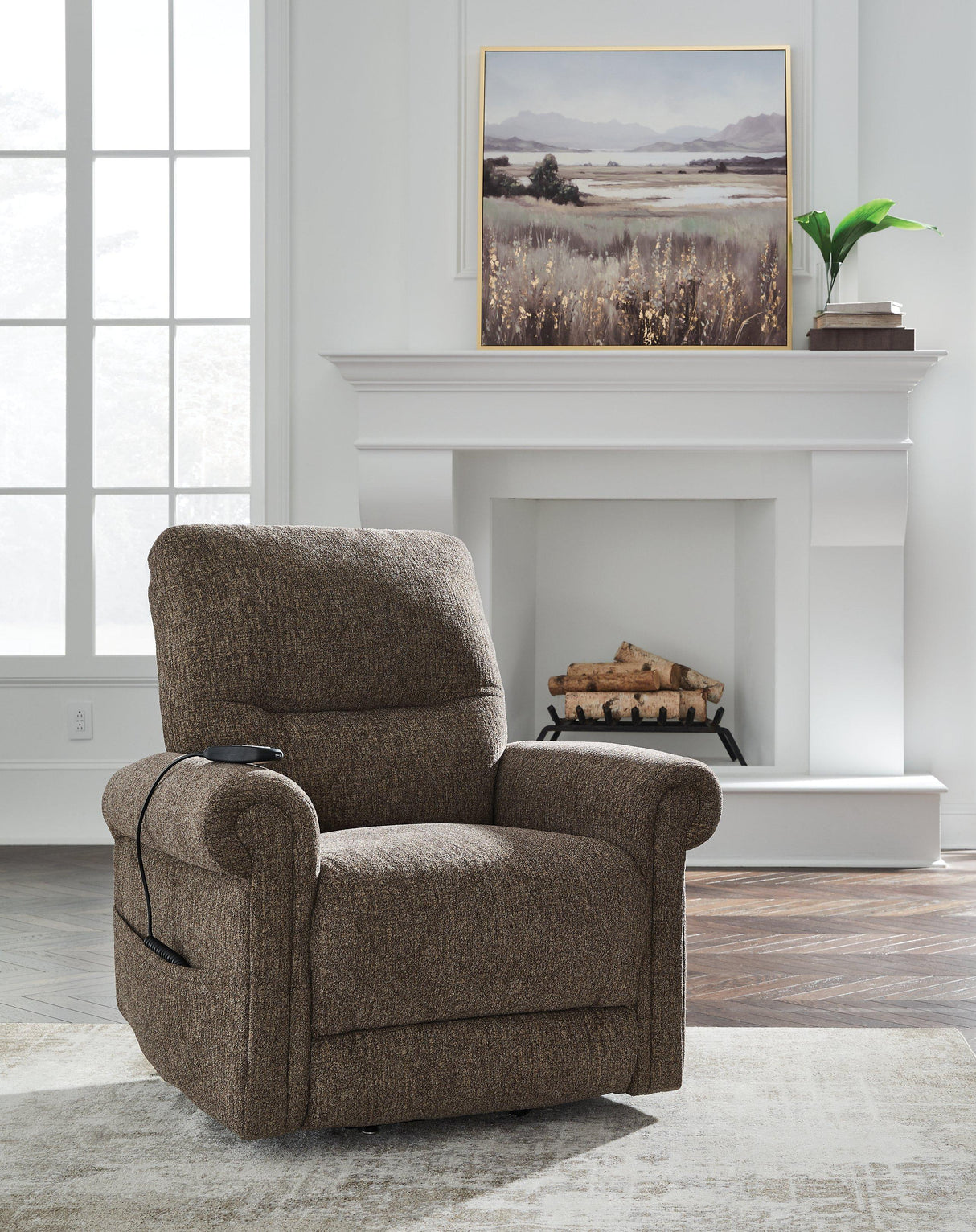 Aureta Power Lift Recliner - Furniture World